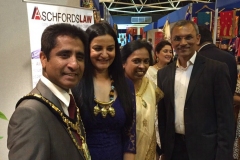With Mr. Krishna Suresh, the Mayor of Harrow, London