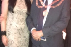 Shalini V Bhargava with the Mayor